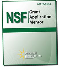   NSF Grant Application Mentor: An Educational How-to Manual — 2013 Edition 